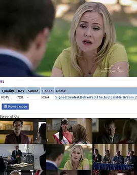 Signed, Sealed, Delivered: The Impossible Dream封面图