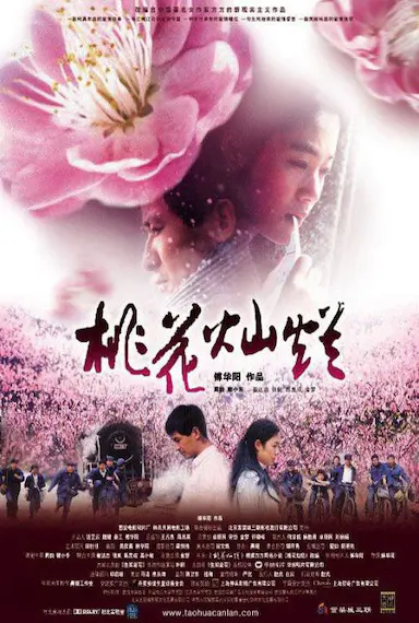 桃花灿烂封面图