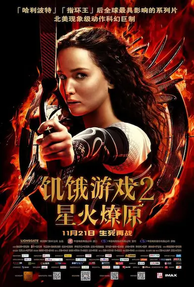 饥饿游戏2：星火燎原封面图